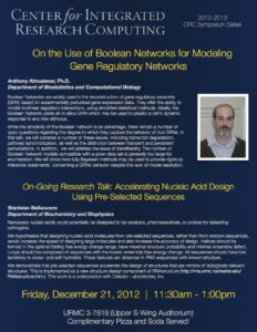 On the Use of Boolean Networks for Modeling Gene Regulatory Networks. Anthony Almudevar, PhD, Department of Biostatistics and Computational Biology