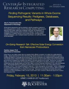 Finding Pathogenic Variants in Whole Exome Sequencing Results: Pedigrees, Databases, and Pathways. Alex R. Paciorkowski, MD, Department of Neurology