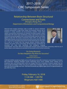 Relationship Between Brain Structural Connectome and Traits. Zhengwu Zhang, PhD, Department of Biostatistics and Computational Biology