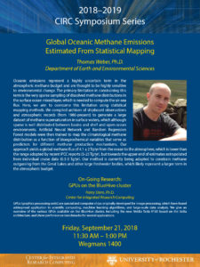 Global Oceanic Methane Emissions Estimated From Statistical Mapping. Thomas Webber, PhD, Department of Earth and Environmental Sciences