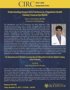 Understanding Grocery Store Purchases in a Population Health Context: Focus on Eye Health. Rajeev S. Ramchandran, MD, MBA, Department of Ophthalmology